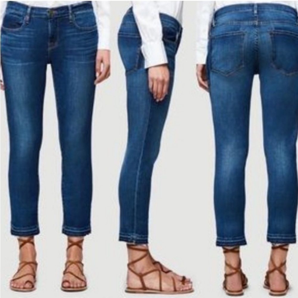 Frame Denim Classic Blue Boyfriend Jeans